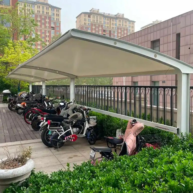 阆中市膜结构电动车棚